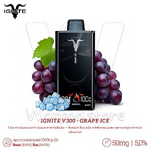 Pod Desc Ignite V300 30.000 - Grape Ice