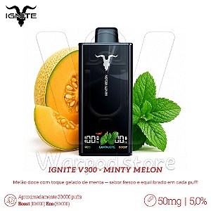 Pod Desc Ignite V300 30.000 - Minty Melon