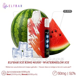 Pod Desc Elfbar Ice King 40.000 - Watermelon Ice