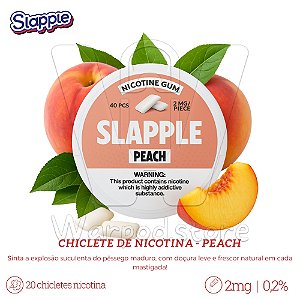 Nicotine Gum Slapple - Peach