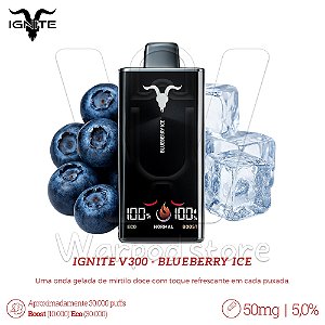 Pod Desc Ignite V300 30.000 - Blueberry Ice