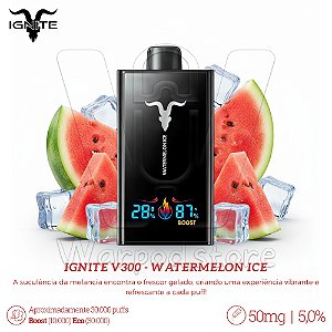 Pod Desc Ignite V300 30.000 - Watermelon Ice