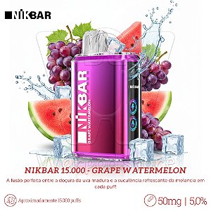Pod Desc Nikbar 15.000 - Grape Watermelon