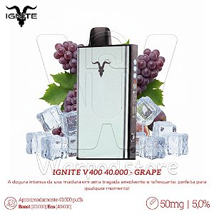 Pod Desc Ignite V400 40.000 - Grape