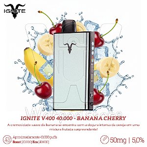 Pod Desc Ignite V400 40.000 - Banana Cherry