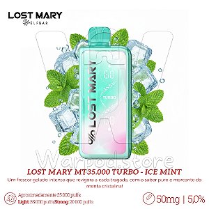 Pod Desc Lost Mary MT35.000 Turbo - Ice Mint