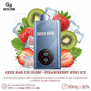 Pod Desc Geek Bar Z35.000 - Strawberry Kiwi Ice