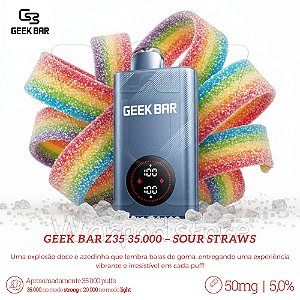 Pod Desc Geek Bar Z35.000 - Sour Straws