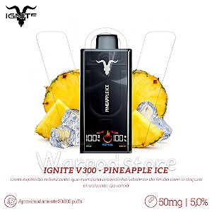 Pod Desc Ignite V300 30.000 - Pineapple Ice