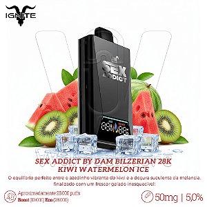 Pod Desc Sex Addict by Dam Bilzerian 28.000 - Kiwi Watermelon Ice
