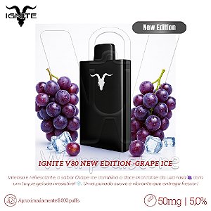Pod Desc Ignite V80 New Edition 8.000 - Grape Ice