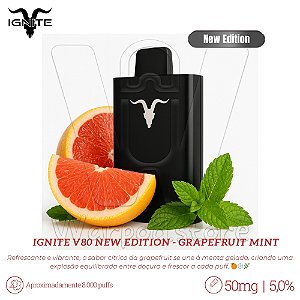 Pod Desc Ignite V80 New Edition 8.000 - Grapefruit Mint