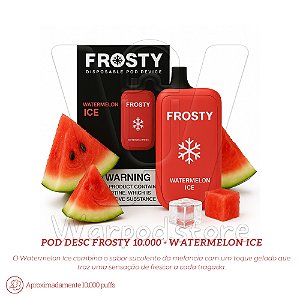 Pod Desc Frosty 10.000 - Watermelon Ice
