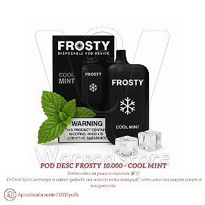Pod Desc Frosty 10.000 - Cool Mint