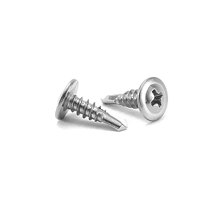 Parafuso para perfil de Light Steel Frame 4,8 X 19mm FLANGEADO PB - Pacote com 100 Unidades