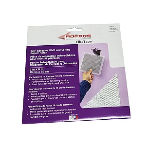 Reparo de Drywall Fibra de vidro metal ADFORS 150 X 150mm