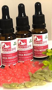 KIT 3 OLEO VEGETAL DE ROSA MOSQUETA