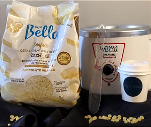CERA CONFETE CHOCOLATE BRANCO - D BELLA 1KG
