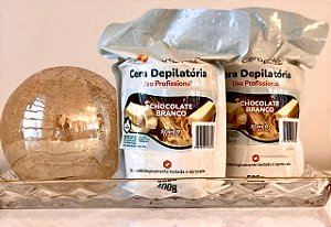 CERA CHOCOLATE BRANCO - CERA PURA 500G