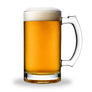 Caneca de Chopp 1L Vidro Transparente Original Line