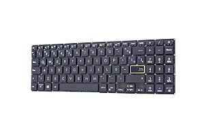 Teclado Compatível Com Asus Vivobook X513EA - Black - Br - No Frame