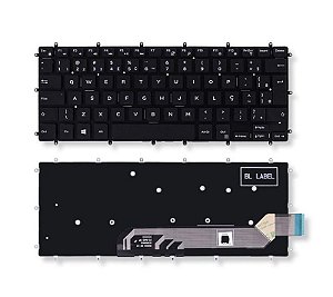 Teclado Compatível Com Dell Inspiron 13 Serie 5000 - Backlight (5378 7560 7460 P69g P89g)