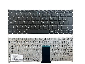 Teclado Compatível Com Acer  A514-54-789C Swift SF114-32 3 SF314-41 SF314-54 - Black - BR - No Frame
