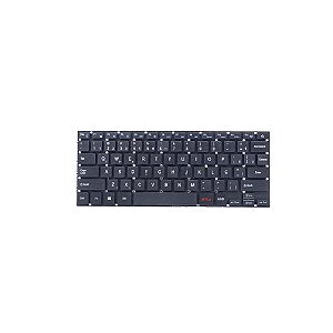 Teclado Compativel Com Compaq CQ-25 Multilaser PC130 Black - Br - No Frame