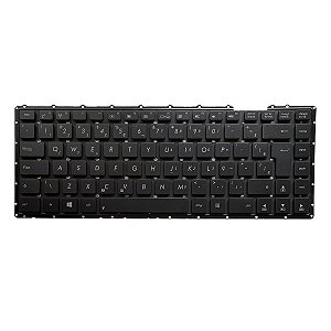 Teclado  Compativel Com Asus X451 X451C Z450la F401e V451 - Black - Br - No Frame
