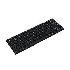 Teclado  Compativel Com Samsung Np300E4A - Black - Br