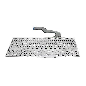 Teclado Compativel Com Samsung Rv411 - Black - Br - No Frame