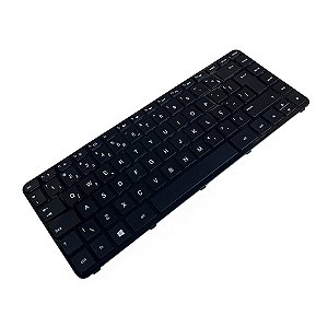 Teclado Compativel Com Hp Pavilion 14-D 14-N 14-F 240 G2 - Black - Br - Frame