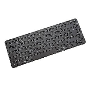Teclado Compativel Com Hp Pavilion G4-2000 G4-2120 G4-2140 - Black - Br Uk style - Frame