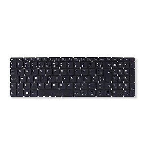 Teclado Compativel Com Lenovo 110-15Ibr - Black - Br - Frame