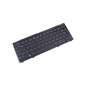 Teclado Compativel Com Dell14Z-5423 - Black - Br - Frame