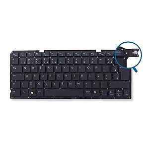 Teclado Compativel Com Dell V5460 Mp-12G78Pa-920 - Black - Br - No Frame