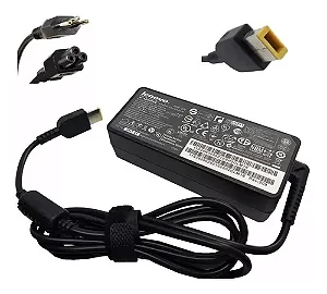 Fonte Para Notebook Lenovo 20V 3.25A 65W Plug Retangular