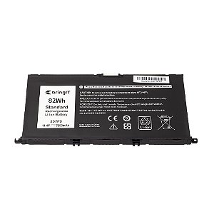 Bateria Compativel Com Dell Inpiron 15-7559 7566 15-7000 357f9 - Polimero - Black -  11.4v