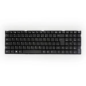 Teclado  Compatível Com Sony Vaio Fe15 Vjfe52f11x Grey - BR - No Frame (CINZA)