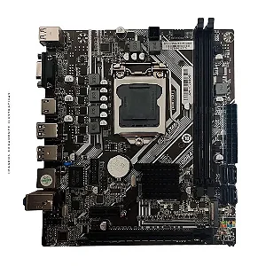 PLACA MAE 1151 DDR4 BRASILPC H110 P/N:BPC-H110DAG-M.2 6 a 9 Geração OEM.