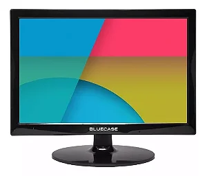 MONITOR 15,4" PRETO LED BM154K4HVW BLUECASE CX PARDA - 60HZ / WIDESCREEN 16:9 / WXGA / HDMI / VGA / VESA