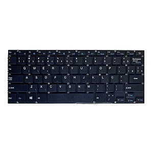 Teclado Compatível Com Multilaser PC101 PC102 Black - Br - No Frame