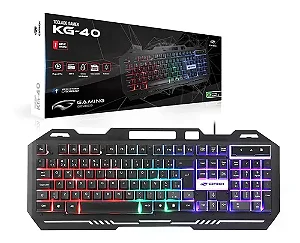 TECLADO USB GAME KG-40BK C3TECH
