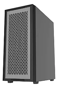 GABINETE GAMER BG-050 X-FRAME PRETO BLUECASE - S/ FONTE / VIDRO / USB 3.0 / MICRO-ATX / MINI-ITX / ATX / FRONTAL REMOVIV