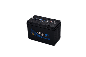 Bateria Tracionária Elotech RT12-130 | 12V 130 Ah