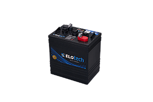 Bateria Tracionária Elotech RT6-245 | 6V 245 Ah