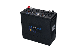Bateria Tracionária Elotech RT12-175 | 12V 175 Ah