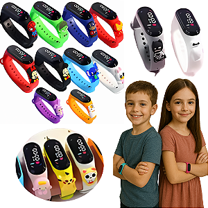 Kit Relógio Infantil Marvel Disney | 10 Unidades | Presente Perfeito