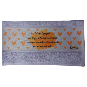 Toalha de Mão Personalizada