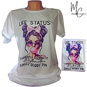 Camiseta Branca Personalizada